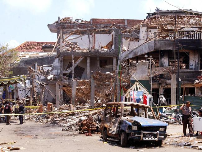 This was all that was left of the Sari Club after the 2002 Bali bombing, which killed 202 people from 21 countries.