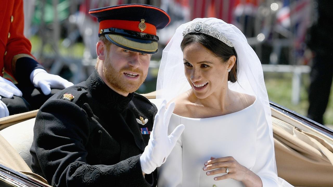 Harry and Meghan’s wedding was just two years ago. An incredible amount has changed since then. Picture: Getty Images.