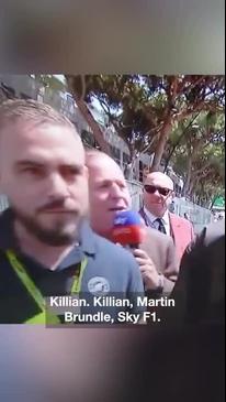 Formula 1 icon goes viral with grid walk savagery