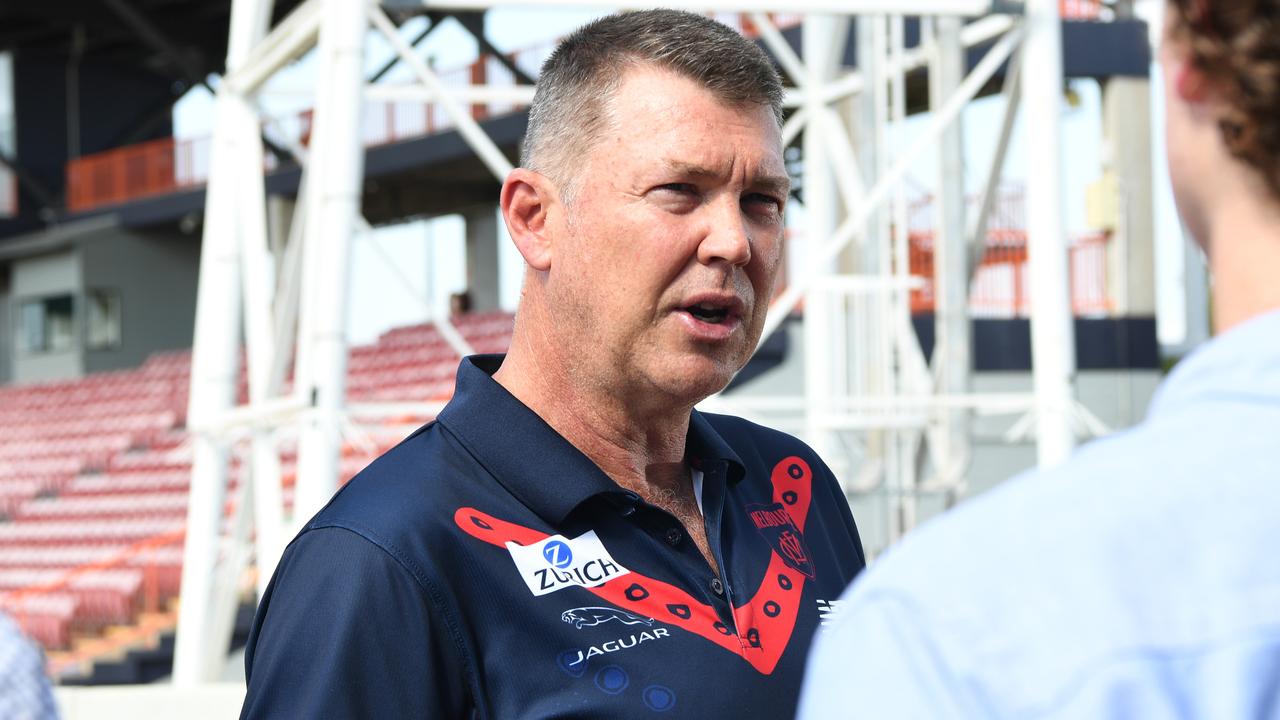 Melbourne chief executive Gary Pert has quit. Picture Katrina Bridgeford