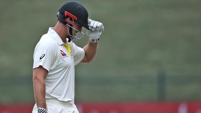 Marsh’s struggles are symptomatic of Australia’s problems. (AP Photo/Kamran Jebreili)