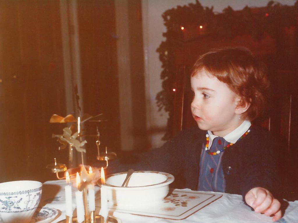 Catherine, Princess of Wales during a family Christmas in 1983. Picture: The Middleton Family/Kensington Palace via Getty Images