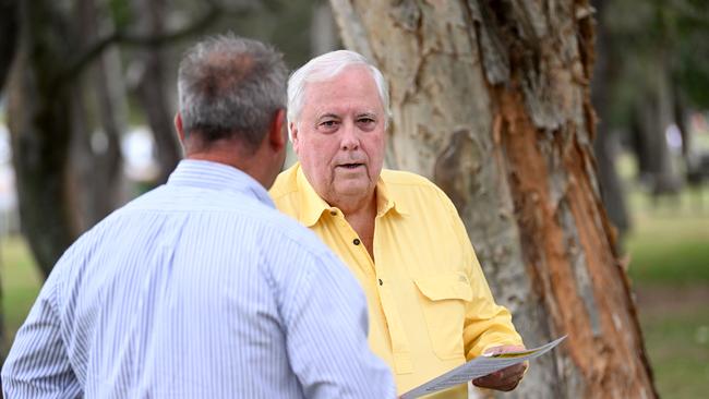 Businessman Clive Palmer. Picture: NCA NewsWire / Dan Peled