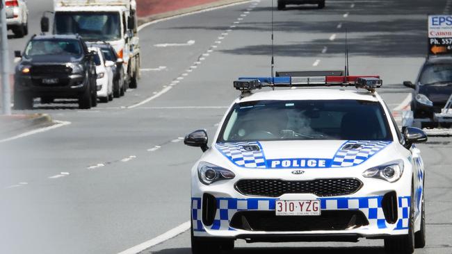 A Queensland Police Kia Stinger. File image. Picture: NCA NewsWire / Scott Powick