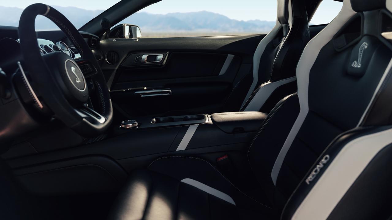 The interior features a range of premium materials.