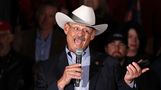 Arizona Republican secretary of state candidate Mark Finchem. Picture: AFP