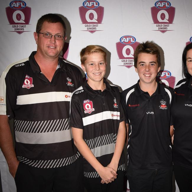 Photos from the Gold Coast AAFL Juniors presentation night. Picture: AFLQ