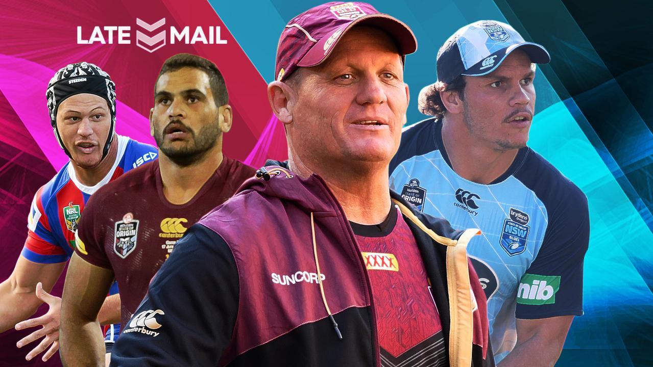 Late Mail for State of Origin I. How NSW and Queensland will line up.