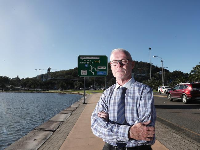 Gosford/Erina and Coastal chamber of commerce president Rod Dever said the coast needed a relaunch strategy. Picture: Sue Graham