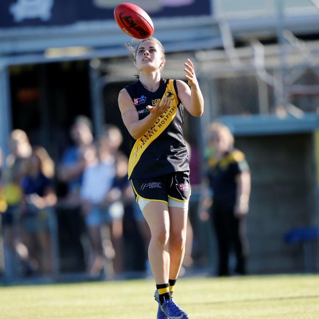 Glenelg SANFLW player Lucy Armitage. Picture: Supplied, SANFL