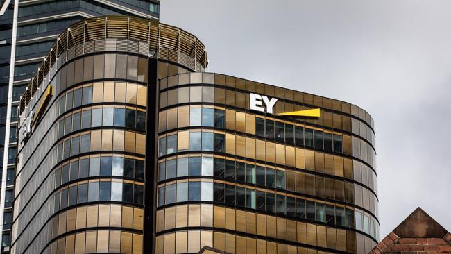 The EY building at Sydney Circular Quay. Picture - ChrisPavlich/The Australian