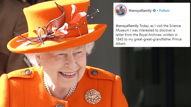 Queen makes her Instagram debut