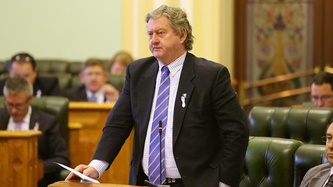 Vaughan Johnson in parliament when he was Gregory MP. Photo: Liam Kidston.