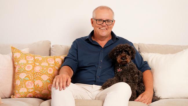 Former PM Scott Morrison has big plans at home. Pictures: Adam Taylor