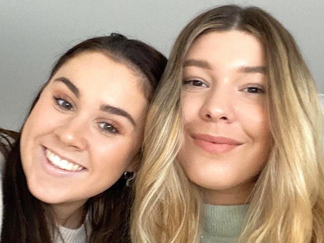 Wednesday afternoon Legacy Tunnel crash victim and survivor have been identified as  Lily Galbraith (died at the scene, left) and Emma McLean (in hospital) Picture Instagram