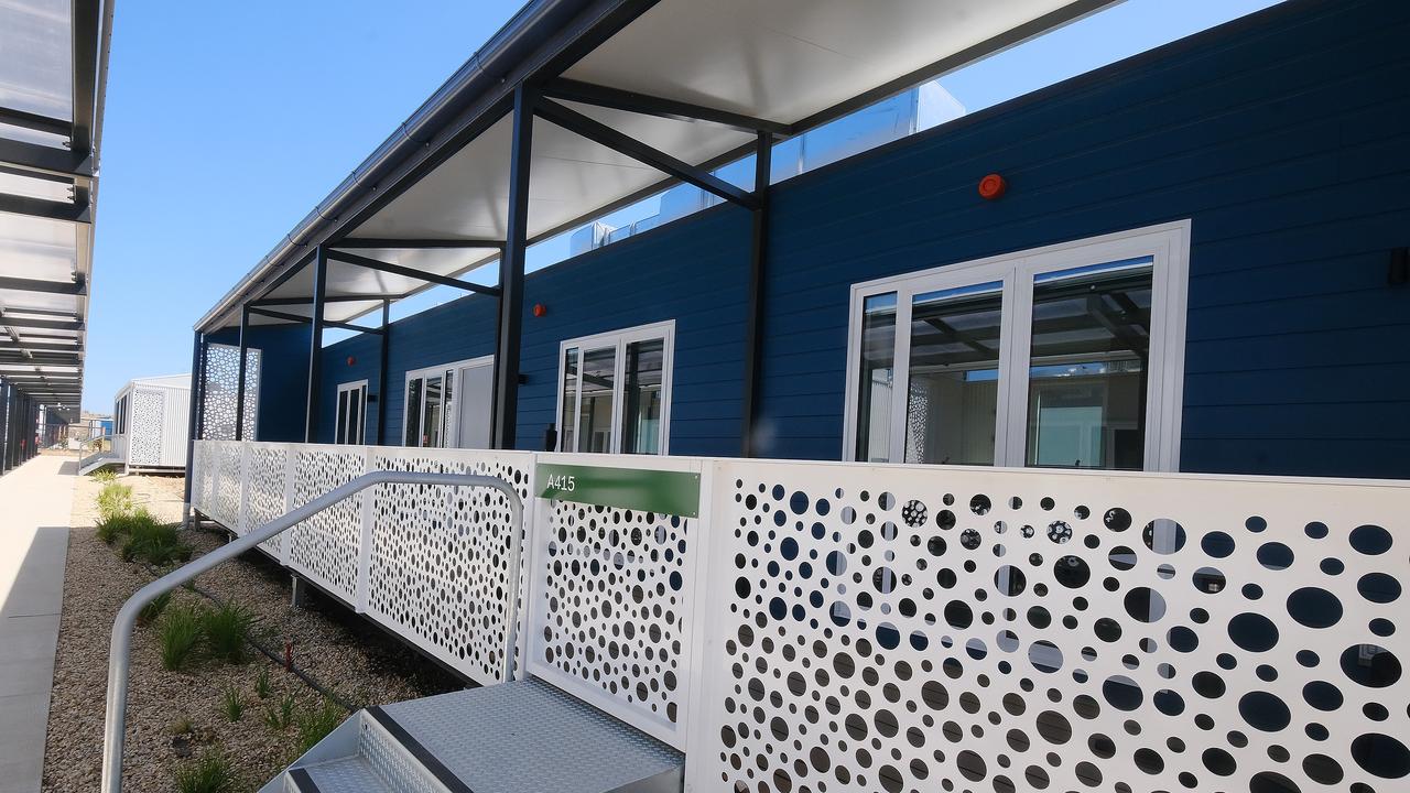 The quarantine hub in Mickleham opened in February. Picture: NCA NewsWire / Luis Enrique Ascui