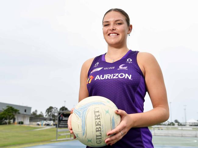 Sunshine Coast netball talent Kirra Tappenden. Picture: Patrick Woods