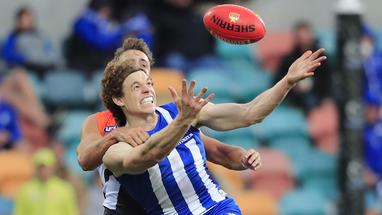 Ben Brown inspired North Melbourne’s win over GWS Giants.