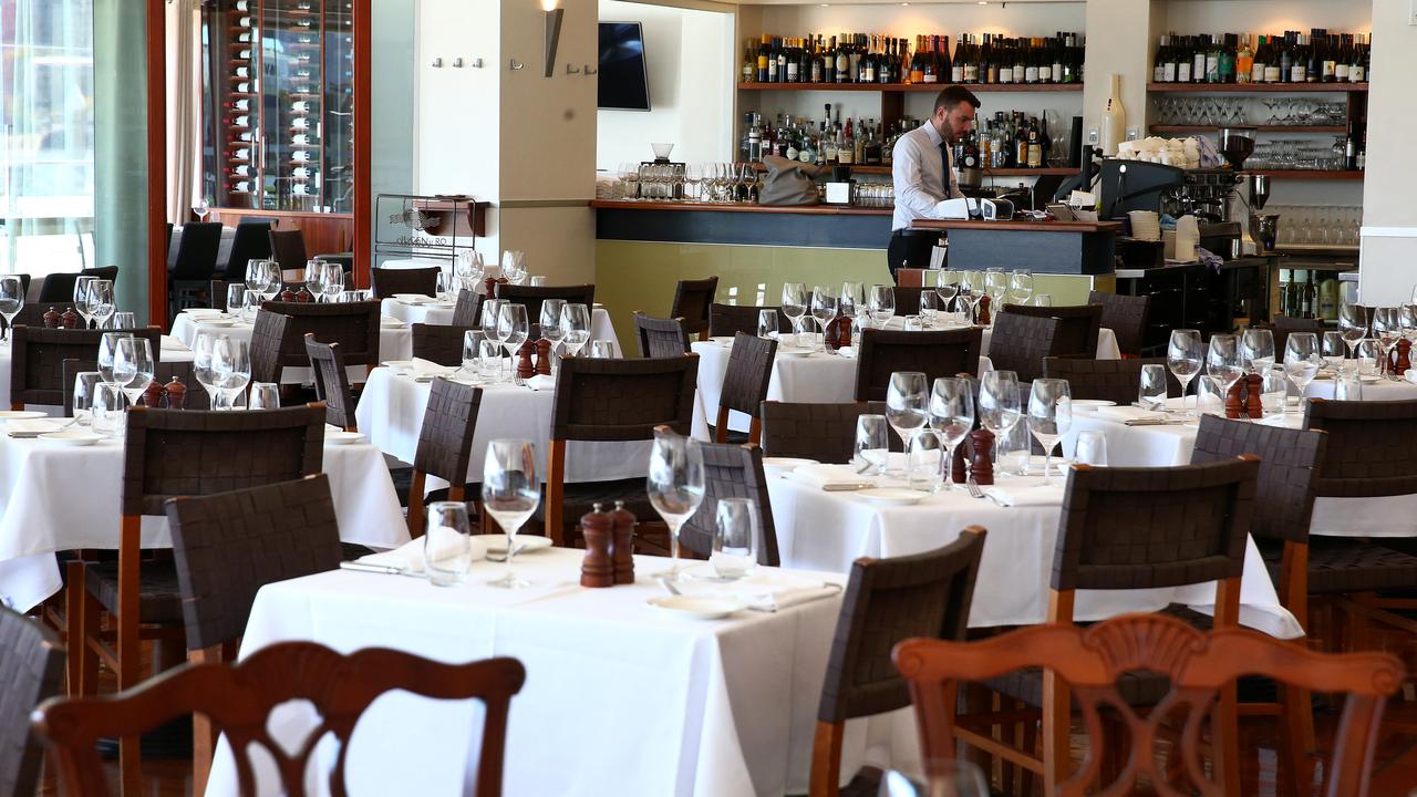 Inside the old Il Centro, Brisbane, which will now become home to Coppa.