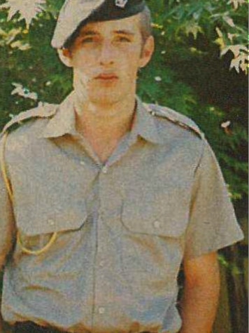 Knight during his time the Australian Defence Force. Picture: Supplied