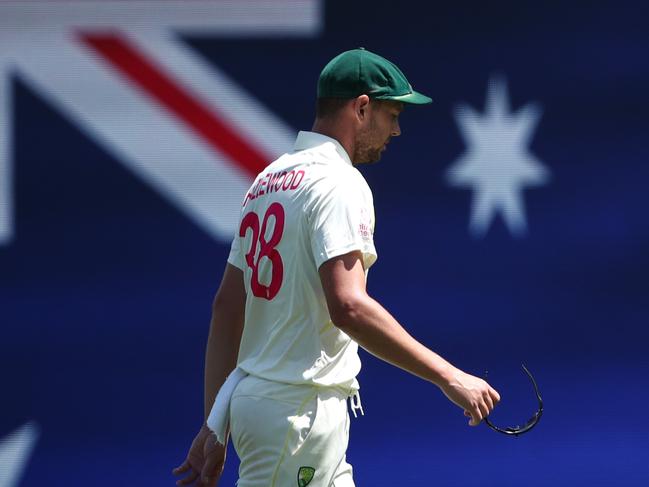 Josh Hazlewood has been plagued by injuries for the past two years. Picture: Jason McCawley/Cricket Australia via Getty Images