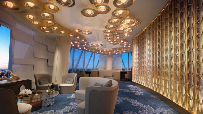 A gaming suite at the Crown Casino at Barangaroo in Sydney. ‘We expect The Star will concede 20 per cent of its table revenue to Crown Sydney within three years of the latter’s operation and around 55 per cent of VIP share by fiscal 2025,’ says a Morningstar analyst.