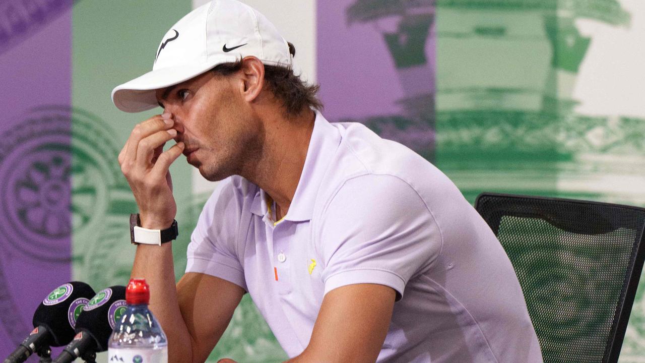 Nadal’s departure has opened the door for Djokovic. (Photo by Andrew TOTH / various sources / AFP)