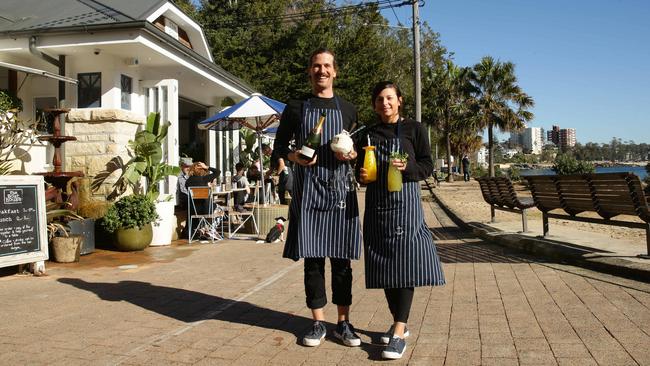 The Boathouse has lost a significant amount of business following the storm damage. Managers Simon Henry and Mel Kushkarian wants residents to know they are still trading.