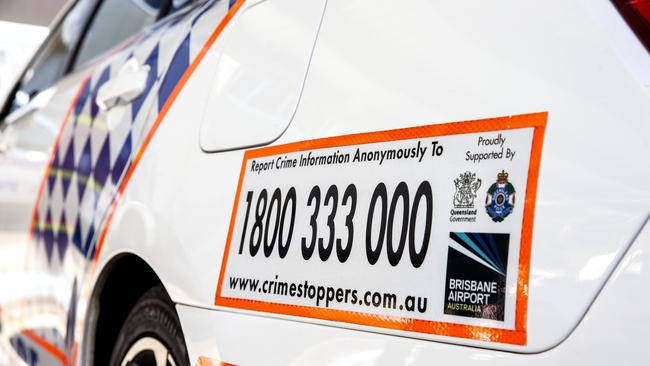 General photographs of Queensland Police and Crimestoppers logo and livery, Thursday, July 18, 2019 (AAP Image/Richard Walker)