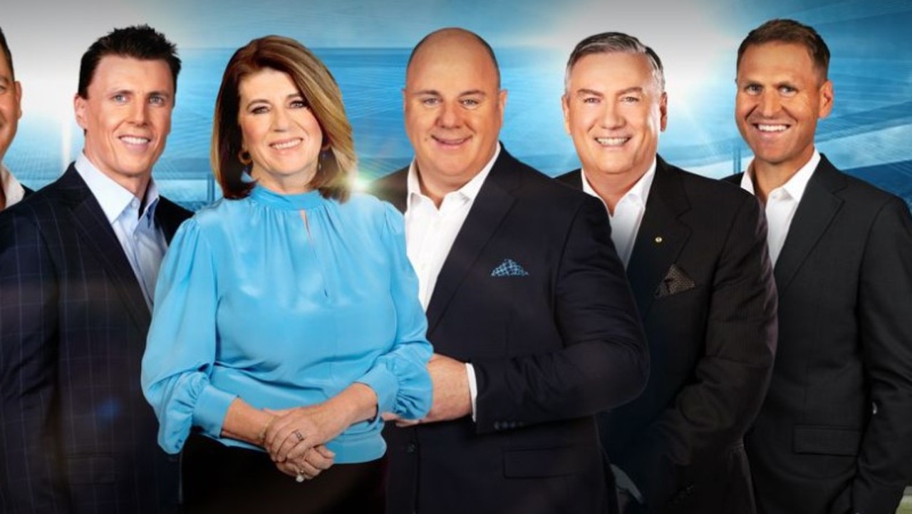 The panel on Channel 9's Footy Classified