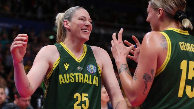 Lauren Jackson continued her incredible comeback. Picture: Kelly Defina/Getty Images