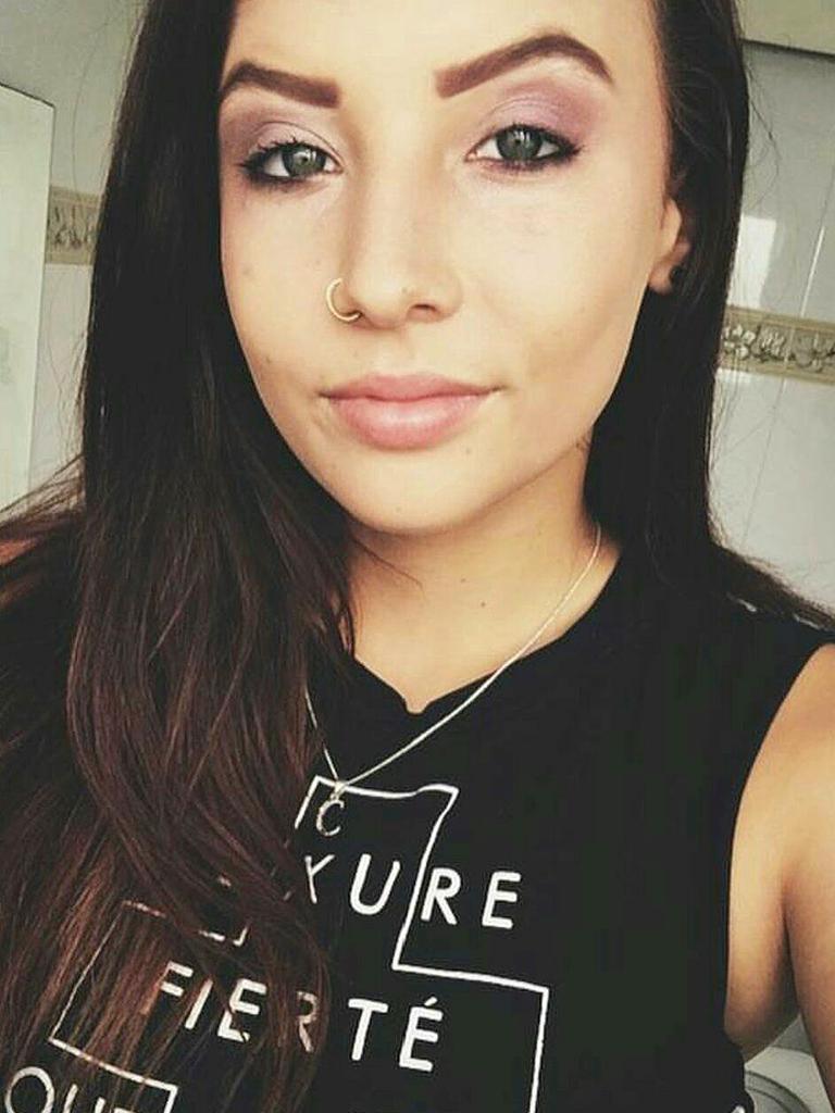 Chloe Jade Mason also known as "CJ" who was allegedly chased and shot by two men in a suburban street in Caboolture.