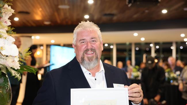 Wayne Teece at the Gold Coast Australian of the Year Awards 2024 at Skypoint Q1 for Gold Coast at Large. Picture, Portia Large.