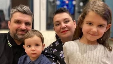 Melbourne dad Anthony Becker, pictured with his family, says he wants to help those who cannot work and fear ‘leaving the house’.