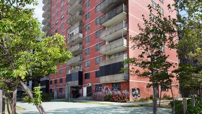 All social housing buildings in Melbourne will be torn down and rebuilt over the next 30 years. Picture: Nicki Connolly