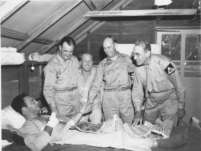 Patients of the acute medical or surgical class in the Townsville area were hospitalised at the United States 13th Station Hospital on the corner of Ross River Road and Hatchett Street. The 13th Station Hospital at Aitkenvale initially consisted of 250 beds in late March 1942. This could expand in an emergency with 200 extra beds. Picture: Supplied