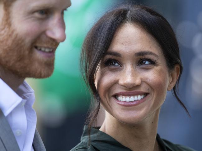 Prince Harry, Duke of Sussex and Meghan, Duchess of Sussex are in Sydney for the Invictus Games. Picture: Dan Kitwood/Getty