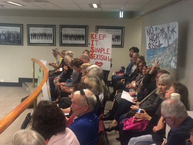 Sekisui council meeting: Councillors prepare to make Yaroomba vote.