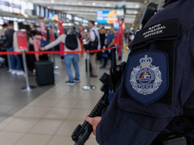 Man allegedly caught with knife at airport