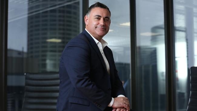 John Barilaro, NSW Deputy Premier, is considering contesting the federal seat of Eden-Monaro. Picture: Britta Campion