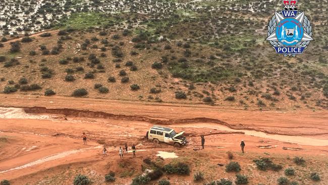 A missing family in outback WA have been located. Picture: WA Police