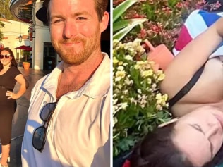 As I left the house, my husband saw the baby’s head poking out of me