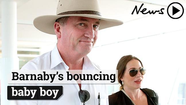 Bundle of Joyce: Barnaby's baby is here!