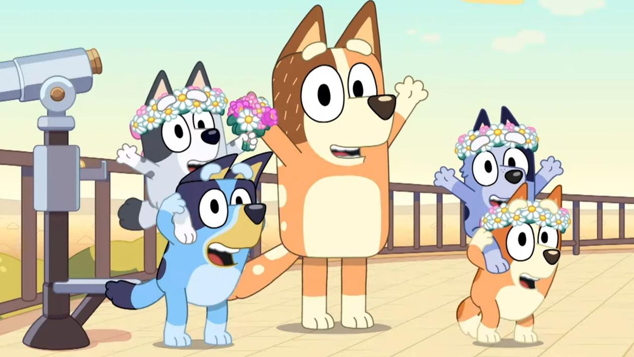 ** EMBARGOED UNTIL 8.30AM SUNDAY 14TH APRIL ** The world premiere of The Sign, the hotly anticipated 28-minute special Bluey episode, will air Sunday 14 April at 8am on ABC Kids and ABC iview. SUPPLIED