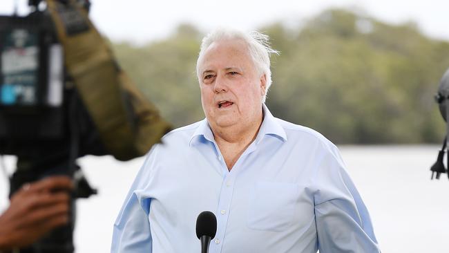 Billionaire businessman Clive Palmer.