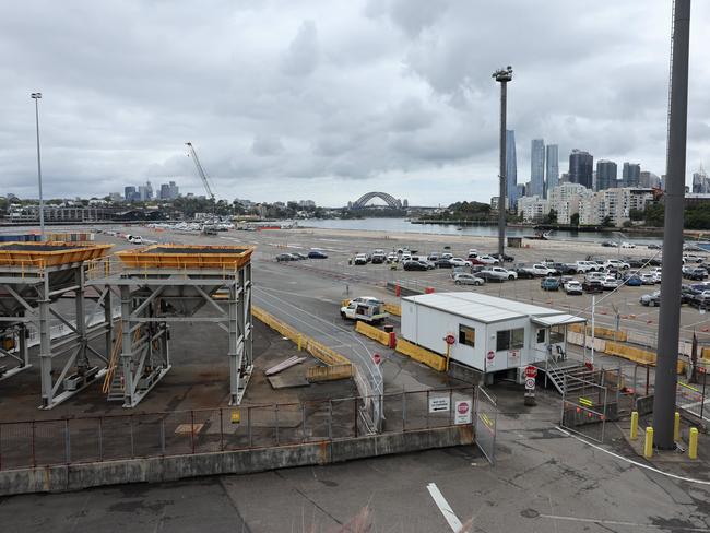 Glebe Island today. Picture: Tim Hunter.