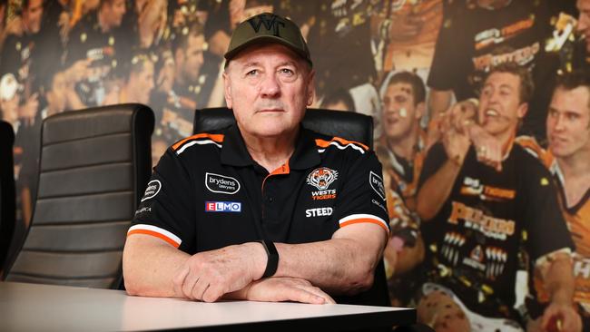 Wests Tigers chair goes silent after latest humiliation