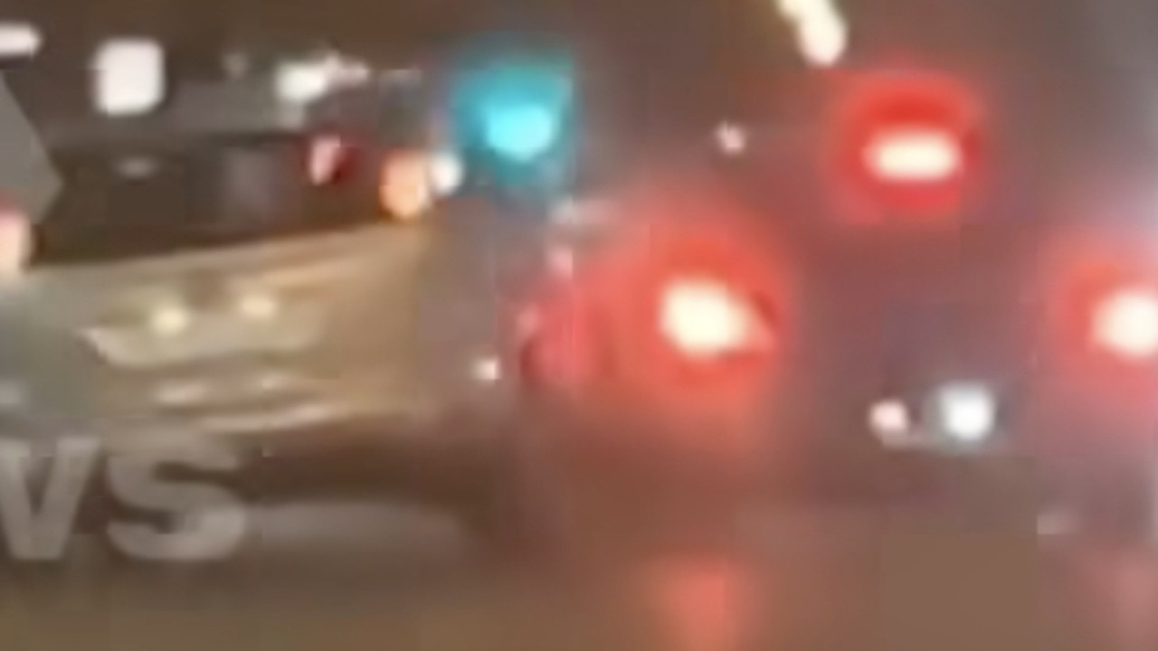 Dashcam captures wild road crash after Marketplace meet-up