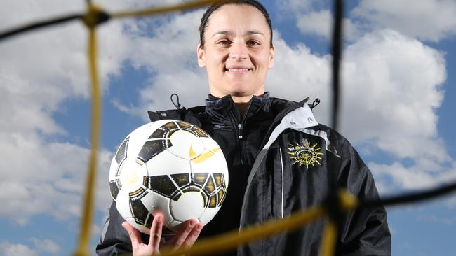 Ex-Matildas’ skipper Melissa Barbieri  has been named head coach of Heidelberg United's women's soccer team Picture: Mark Wilson