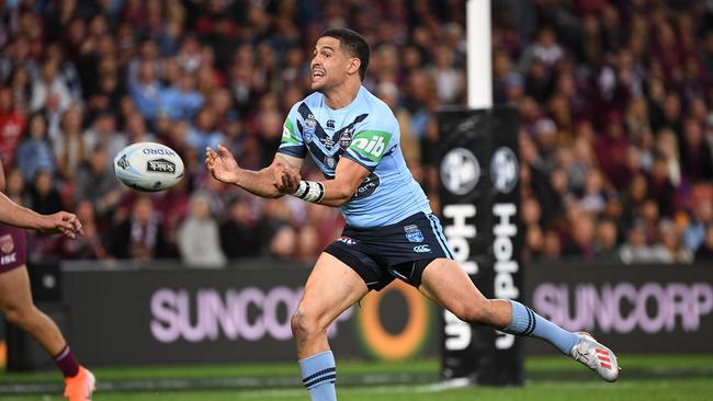 Cody Walker made his Origin debut in 2019. Picture: AAP/Dave Hunt